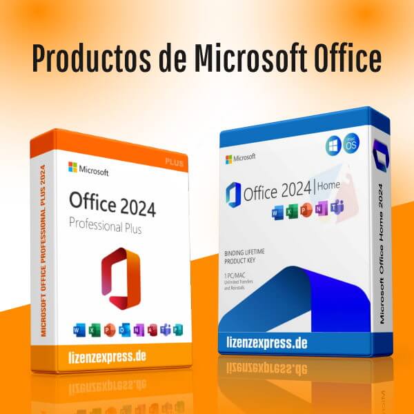 Productos de Microsoft Office