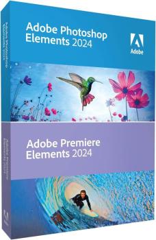 Adobe Photoshop + Premiere Elements 2024