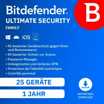 Bitdefender Ultimate Security Family
