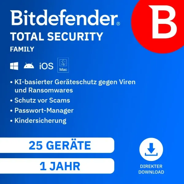 Bitdefender Total Security Family