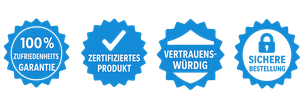 Vertrauens- und Garantiesiegel